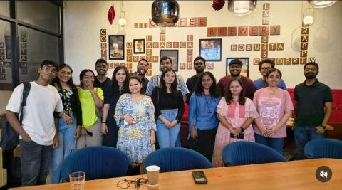Bengaluru board-games night — group photo 1